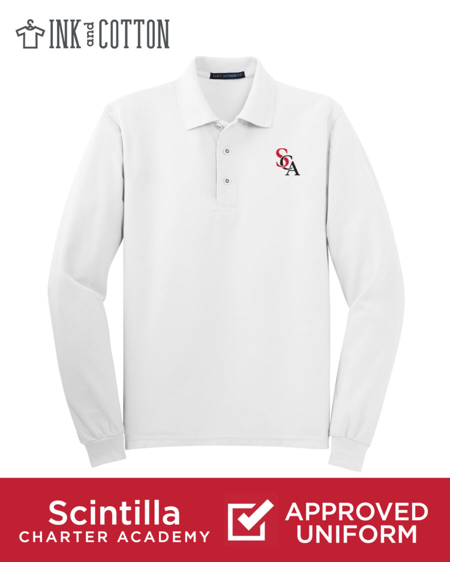SCA Long Sleeve Polo