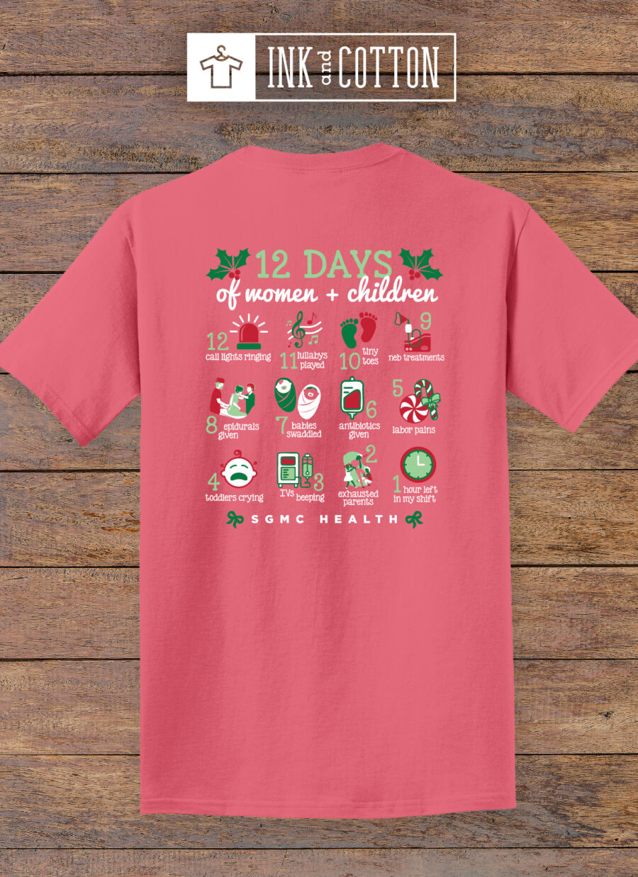 SGMC 12 Days of Women & Children Tees