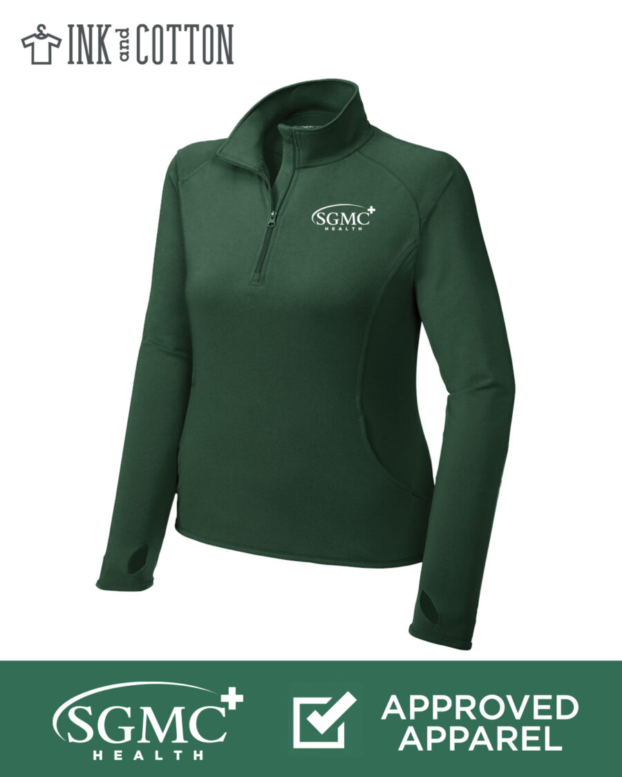 SGMC Ladies 1/4 Zip Pullover
