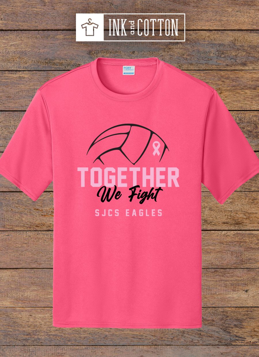 SJCS Together We Fight Volleyball Tees 2025