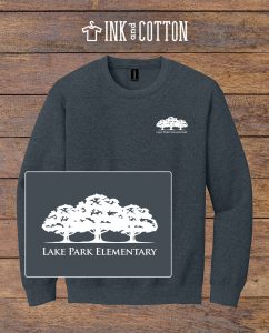LPE Building Long Sleeve T-Shirt 2026; front of shirt; Dark Gray color