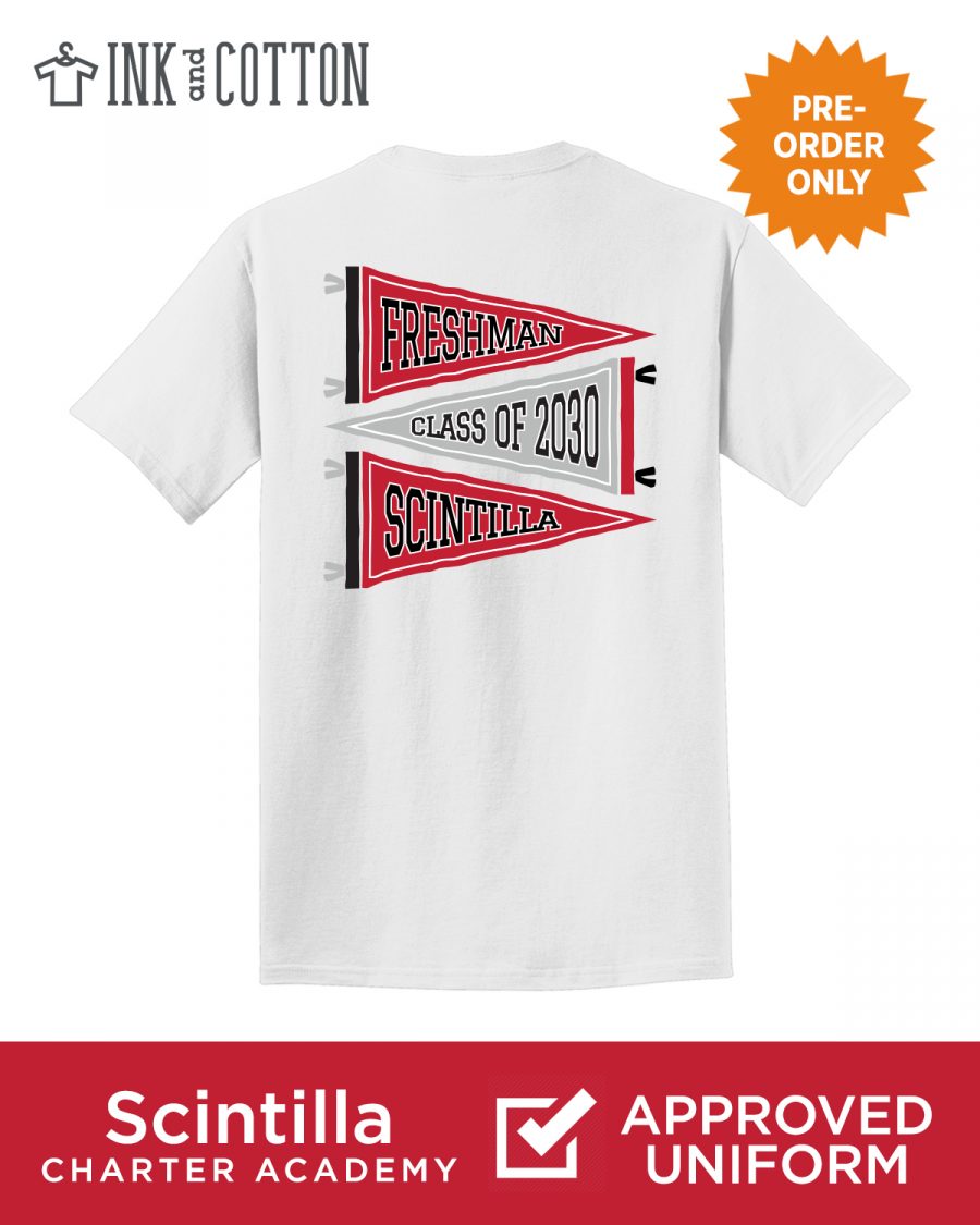SCA Freshman Class of 2030 - Pennant Shirt