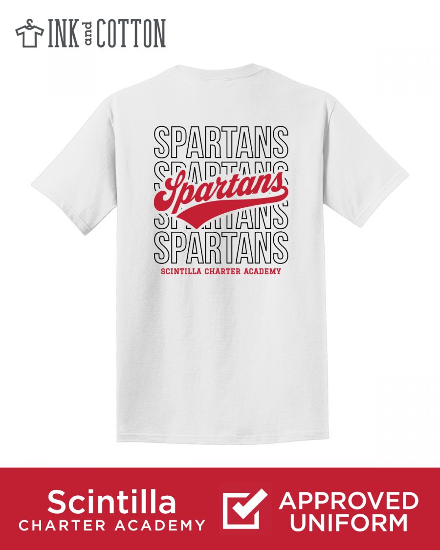 SCA Name Repeat Spirit T-Shirt