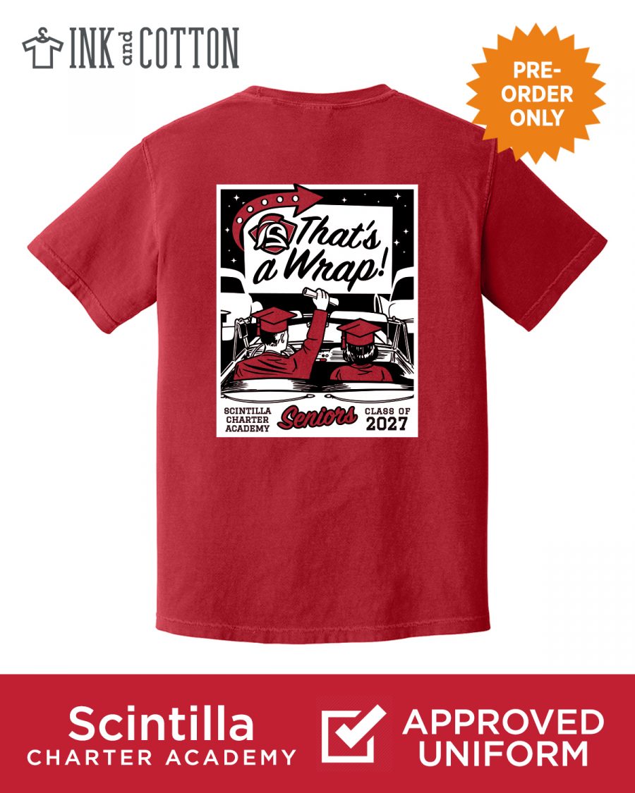 SCA Seniors Class of 2027 - That's A Wrap Shirt