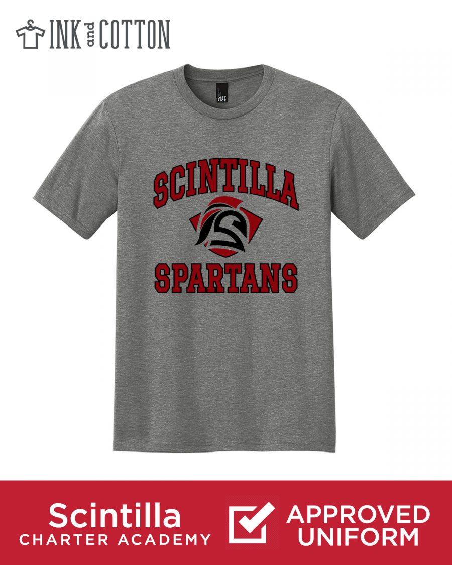 SCA Grey Triblend Spirit T-Shirt