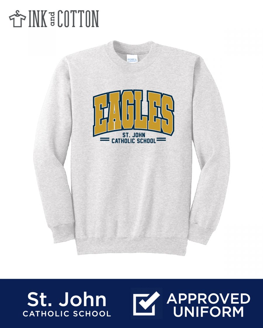 PRE-ORDER ONLY - SJCS Eagles Sweatshirt 2026